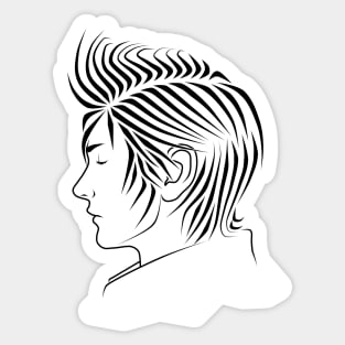 Prompto Argentum - White Base Sticker